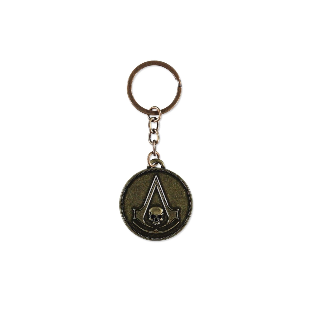 Assassin's Creed - Assassin's Creed Black Flag Coin Keychain - Copper coloured